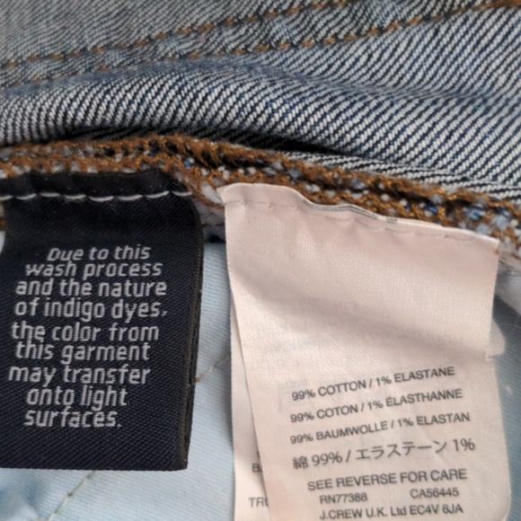 J.Crew Midrise Denim Cutoff Shorts - 26 - Picture 6 of 10